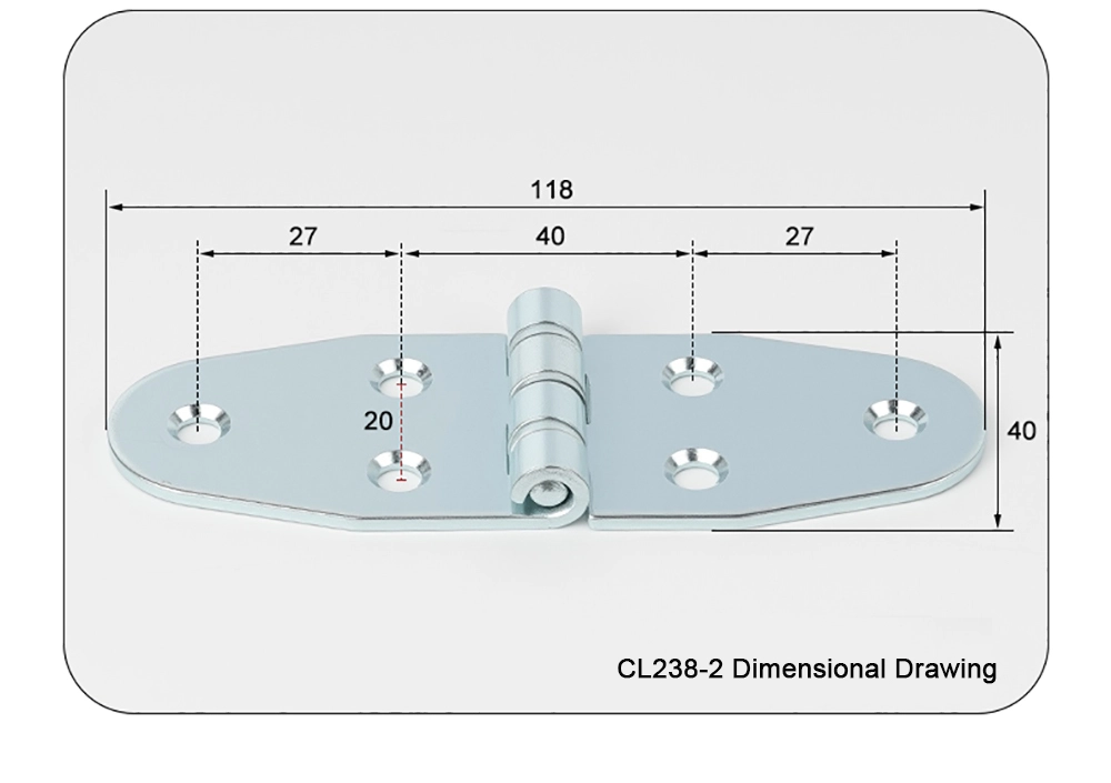 Mechanical Equipment Cabinet Hinge