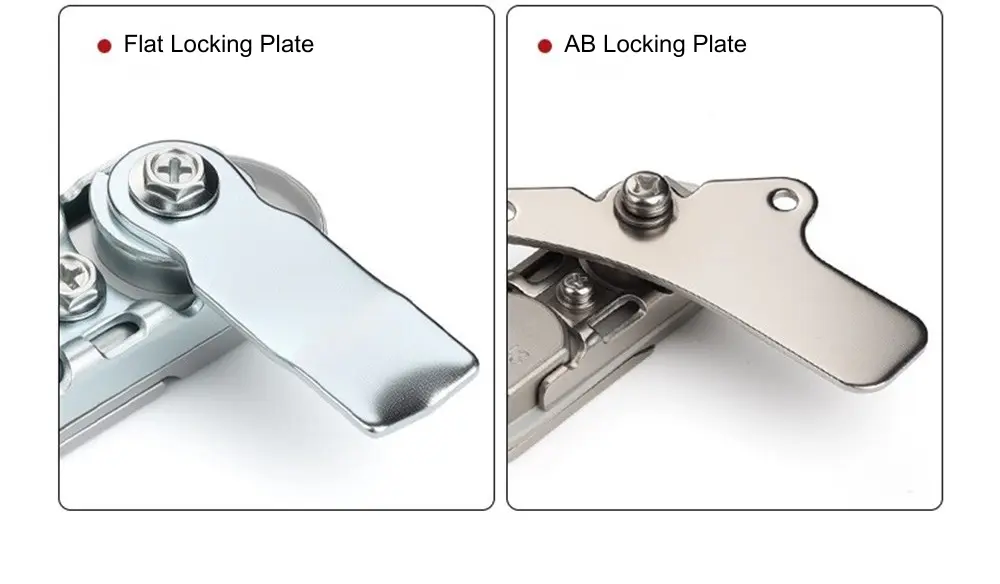 Flat Lock For Small Electrical Boxes